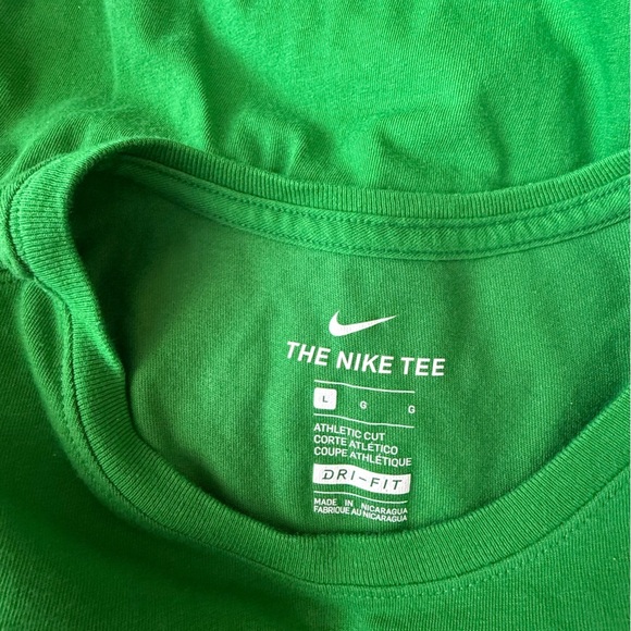 Nike Mens Green 'Go Ducks' T-Shirt - Picture 5 of 5